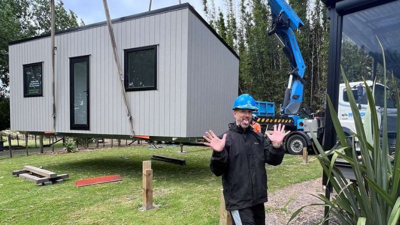 The Bone family's expanding tiny home journey