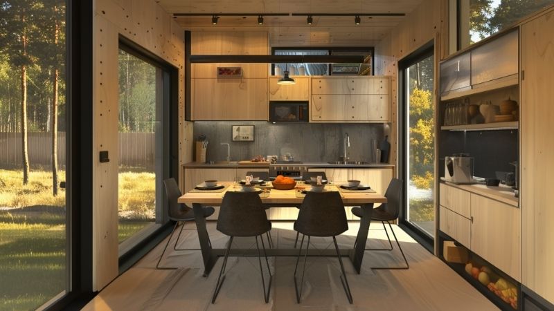Tiny kitchen’s & mighty functionality, smart layouts and storage hacks