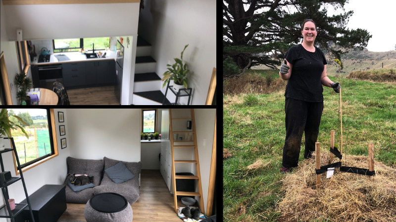 Jane’s Radical Life Shift from South Africa to living her NZ Tiny House Dream 