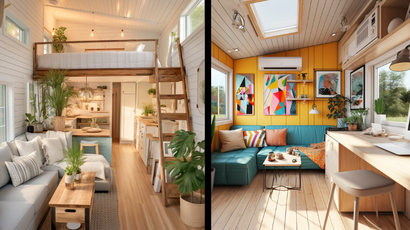 Tiny House Design Trends for 2024: A Fusion of Warmth, Colour, and Innovation